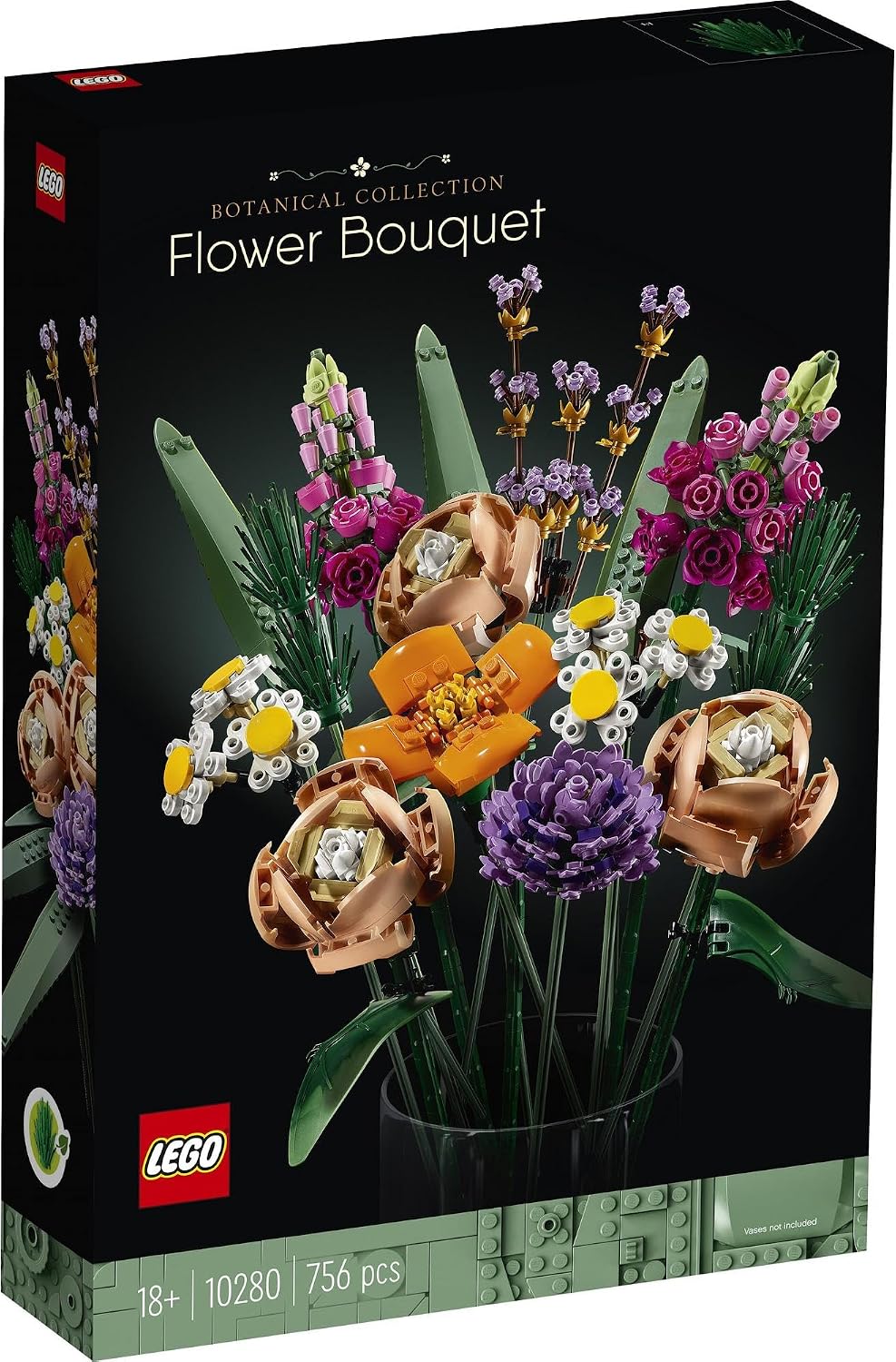 Thumbnail 1 de LEGO ボタニカル フラワーブーケ 10280 組み立て式の花束・茎の長さを調整できる756ピース