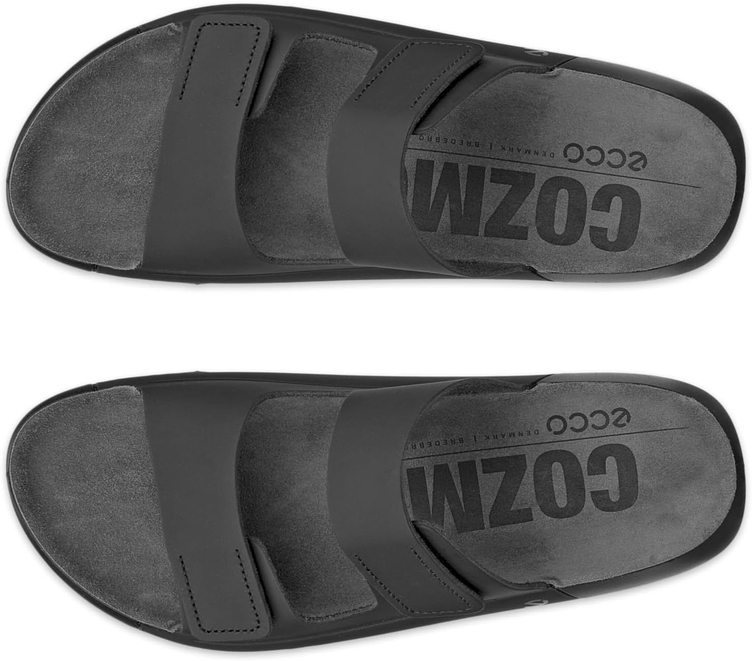 Detalle de ECCO Damen Cozmo Ein-Band Pantoffel-Sandale – komfortabel, langlebig und flexibel