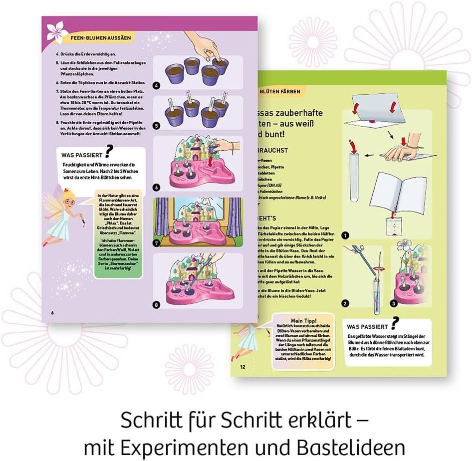 Thumbnail 5 de Kosmos Feen-Garten: Experimentierkasten per bambini (dai 6 anni)