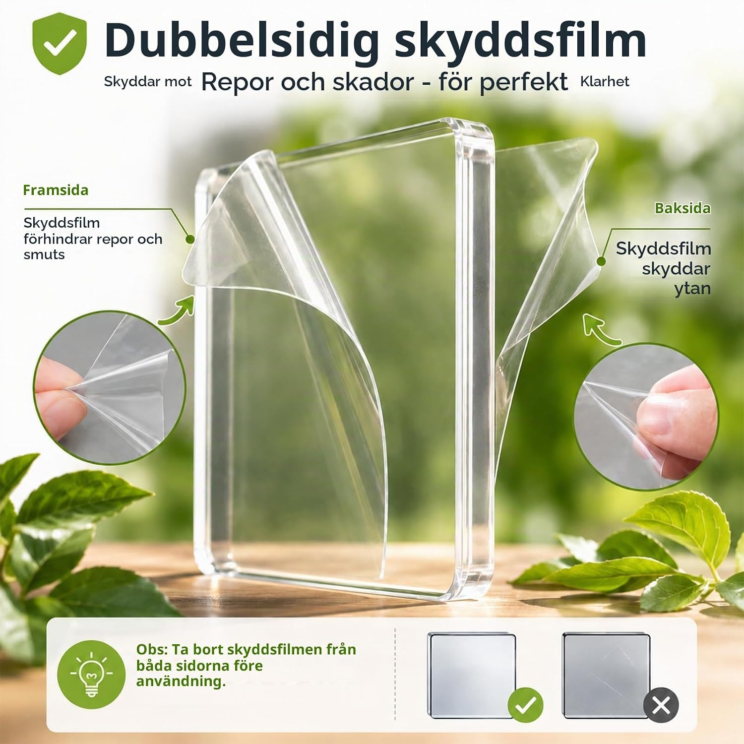 Detalle de Brizuf DIY-kylskåpsmagneter i akryl, 25 delar i två storlekar