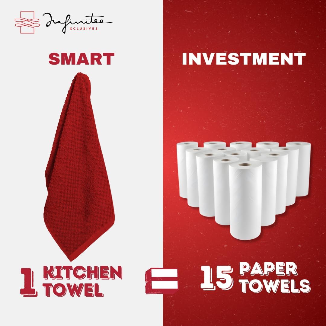 Thumbnail 6 de Infinitee Xclusives Kitchen Towels 15 x 25 Inches