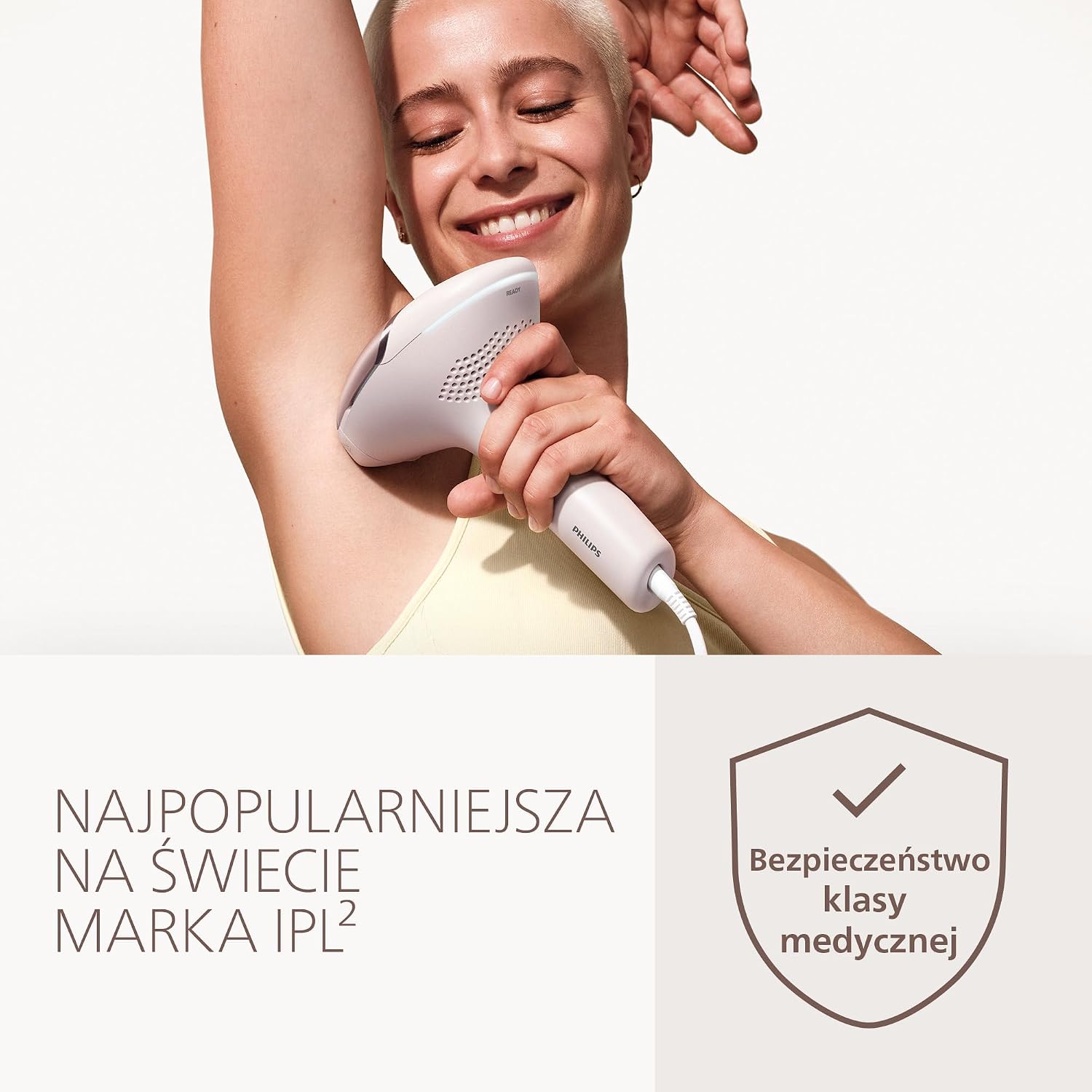 Detalle 2 de Philips Lumea 7000 BRI933/00 – depilator IPL z czujnikiem SmartSkin i nasadką
