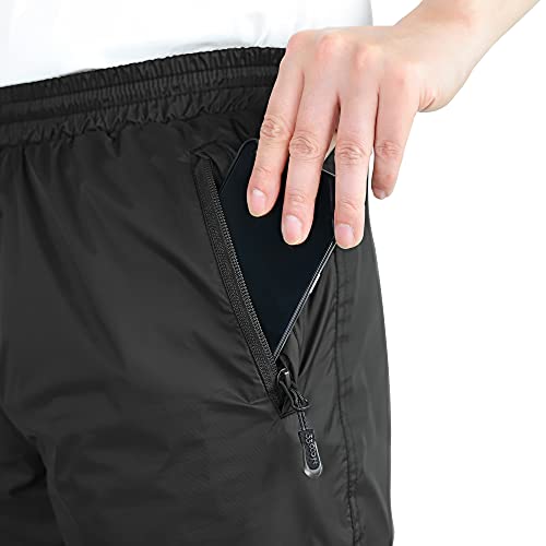Detalle 2 de 33,000ft Men's Waterproof Trousers: Lightweight, Breathable Rain Overtrousers