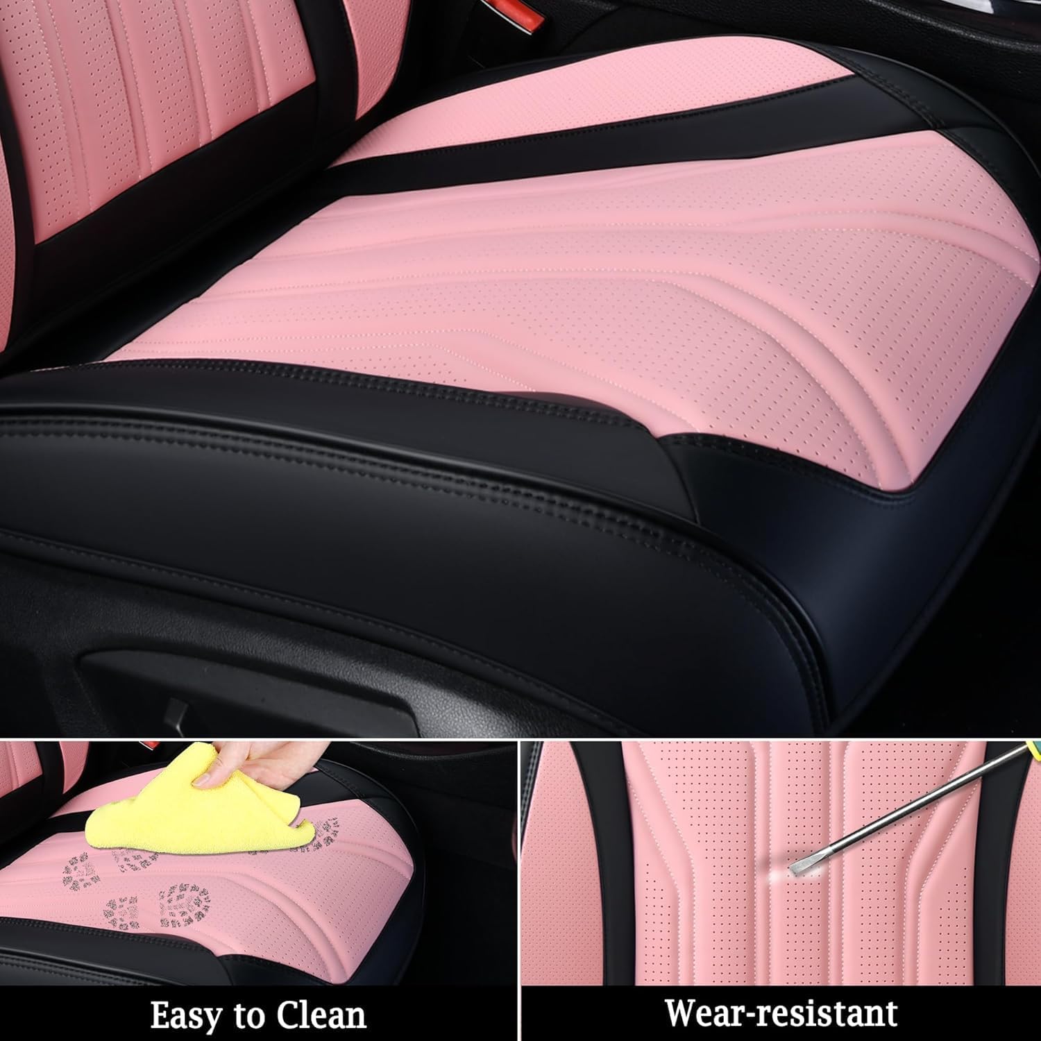 Detalle 2 de FLORICH Car Seat Covers, Leather