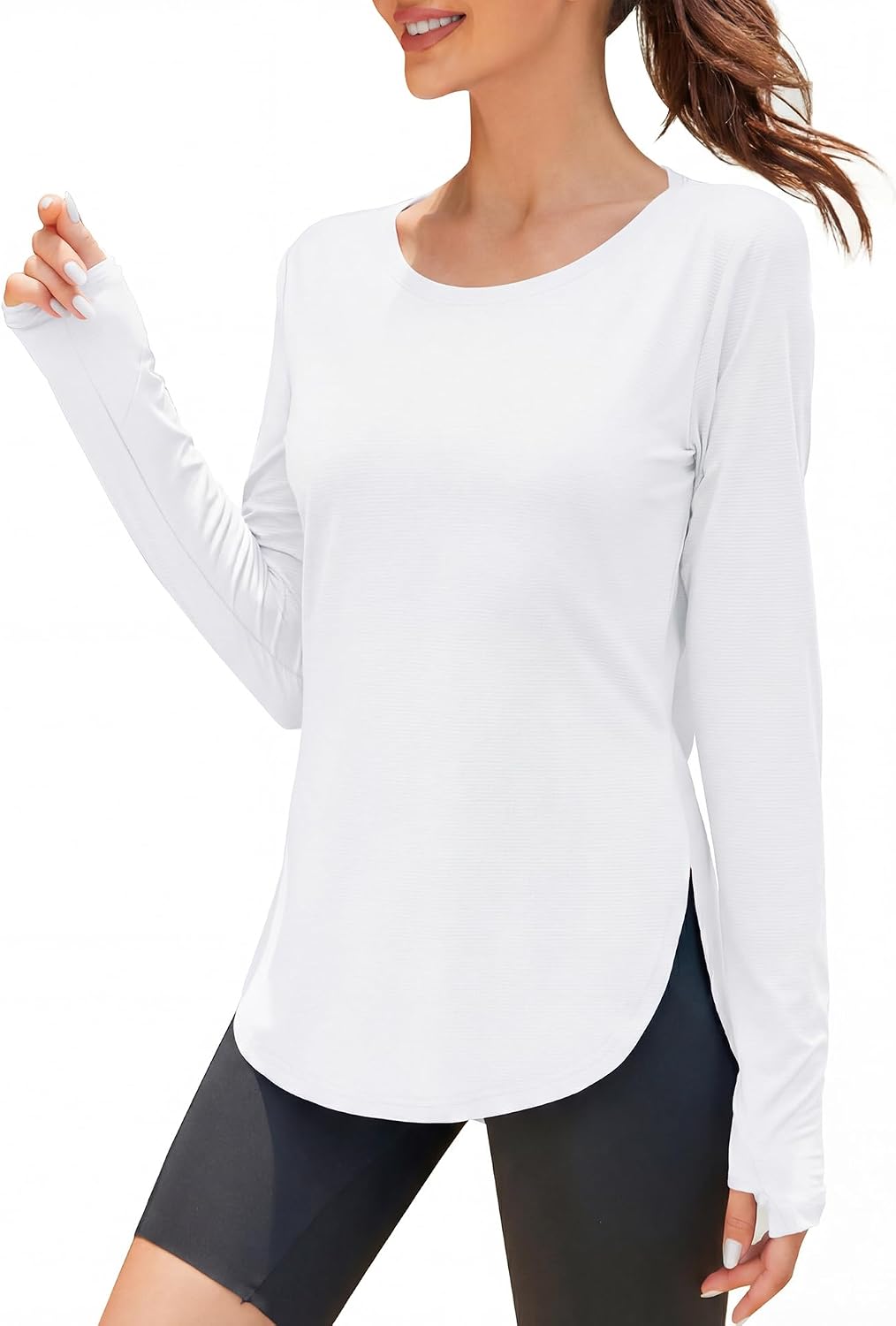 Thumbnail 6 de Rapbin long sleeve gym top, UPF 50+