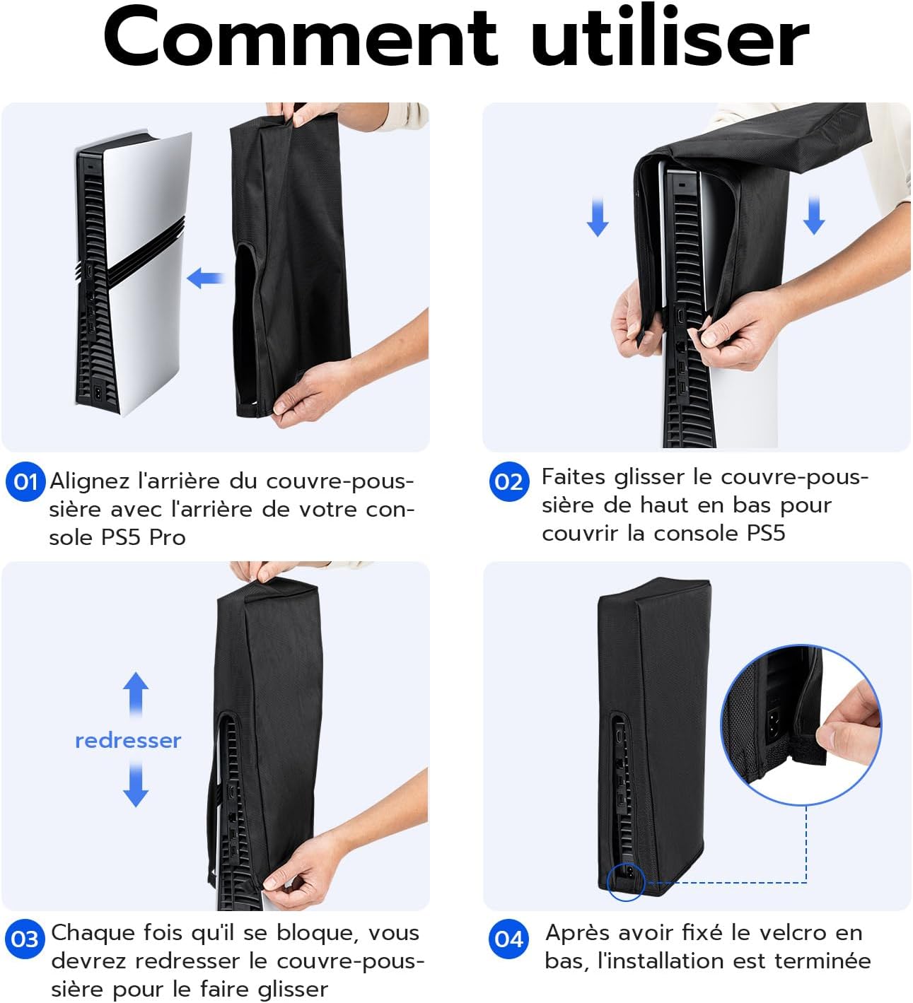 Thumbnail 5 de Wigearss Housse anti-poussière PS5 Pro