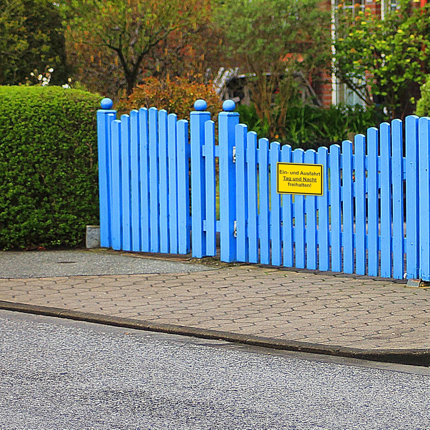 Thumbnail 5 de STROBO 2er Set XXL Privatgrundstück Hinweisschild „Unbefugten ist das Betreten und Befahren verboten!“ (40 x 30 cm, 5 mm Hartschaumplatte)