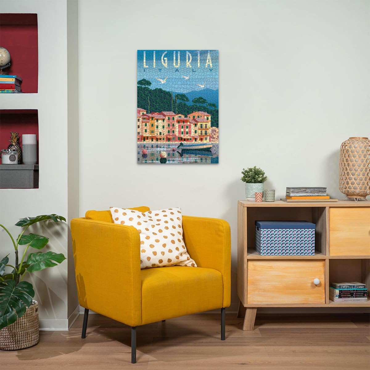 Thumbnail 3 de Ravensburger Puzzle 1000 Pezzi Cartolina dalla Liguria (70 x 50 cm) – Puzzle per adulti +14 anni