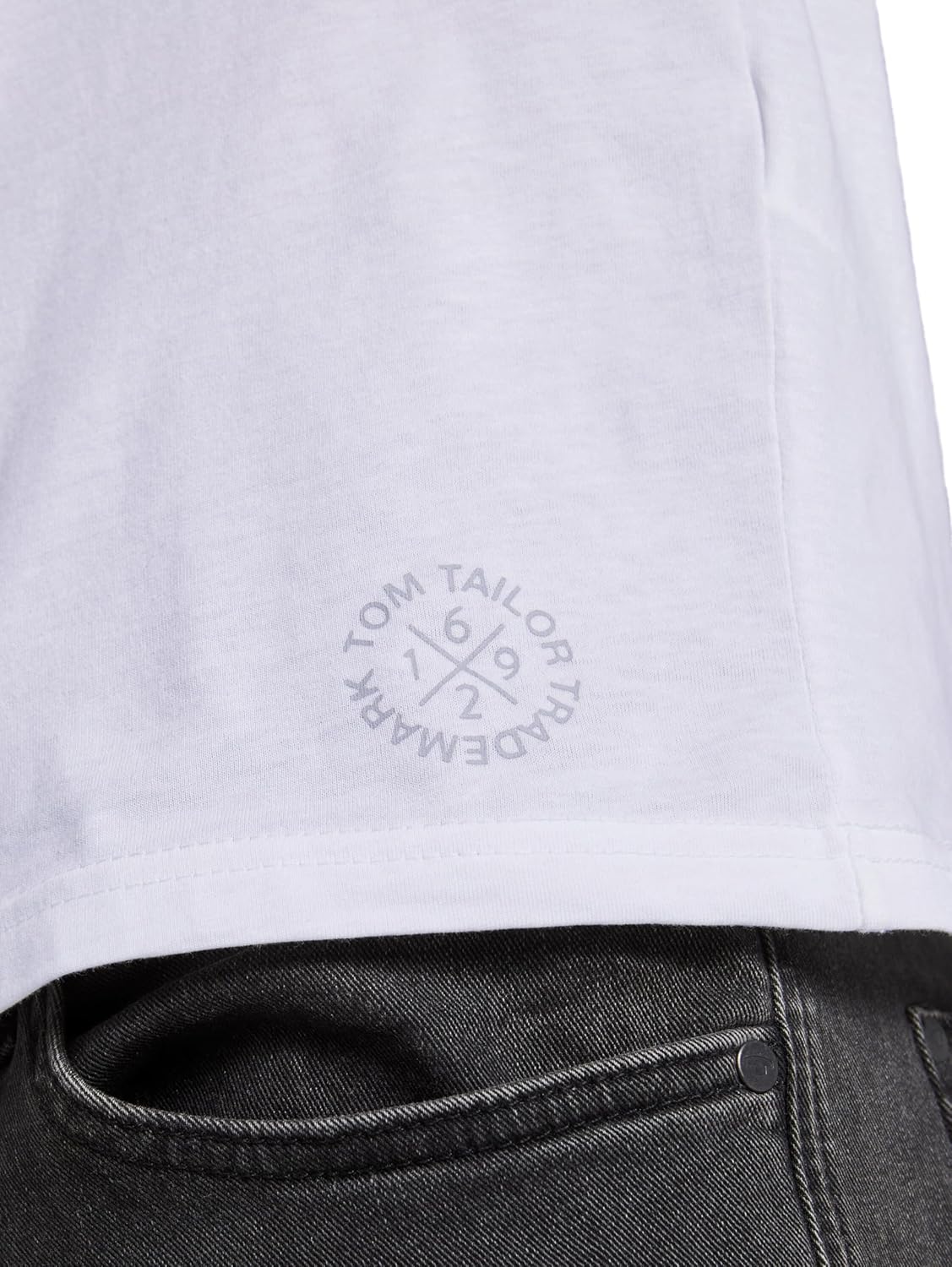 Thumbnail 4 de Tom Tailor Herren Doppelpack Crewneck T-Shirt (kurzarm, Rundhals) aus reiner Baumwolle