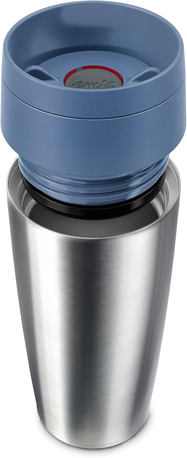 Thumbnail 1 de Emsa Travel Mug Eco Isolierbecher 0,36 l – 100 % dicht, Quick-Press & Comfort-Schraubverschluss