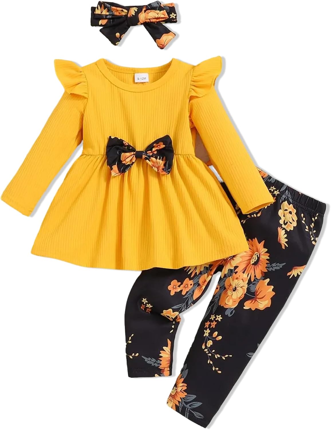 Detalle 2 de Baby Girl Outfit Set, Cotton Blend