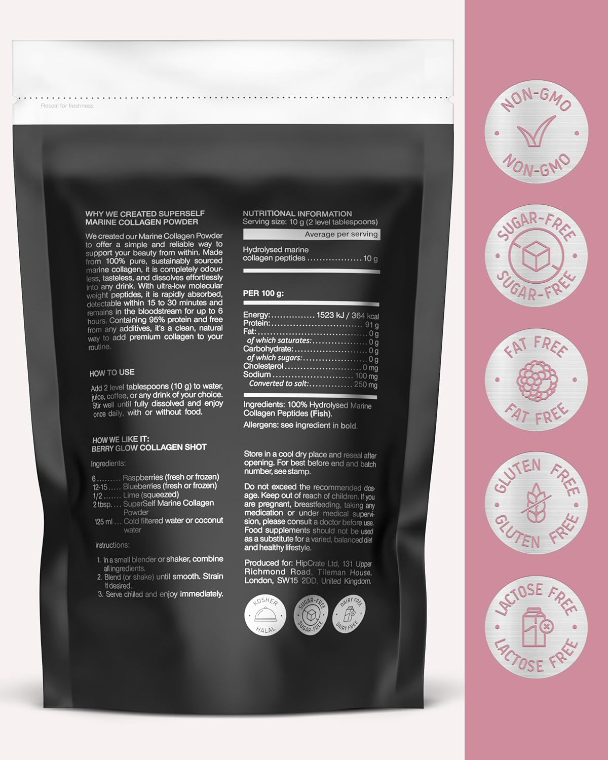 Detalle 2 de Marine Collagen Powder 240g