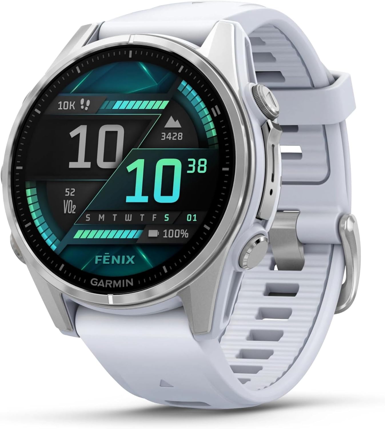 Detalle de Garmin fēnix 8, 43mm Premium GPS smartwatch