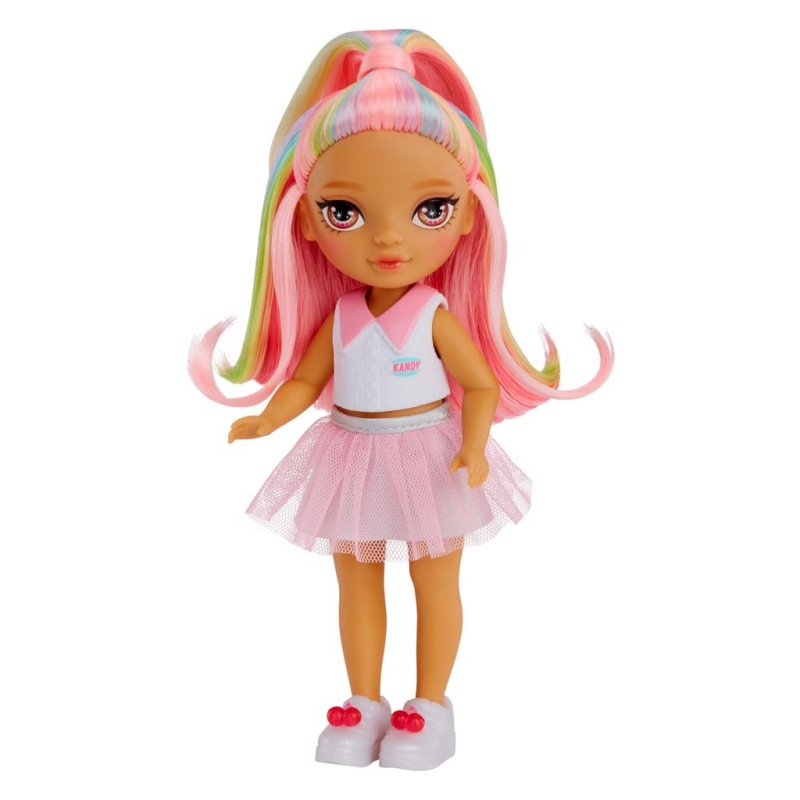 Detalle 2 de Muñeca Rainbow High Kandy Little Dessert Shop Playset multicolor (14 cm)