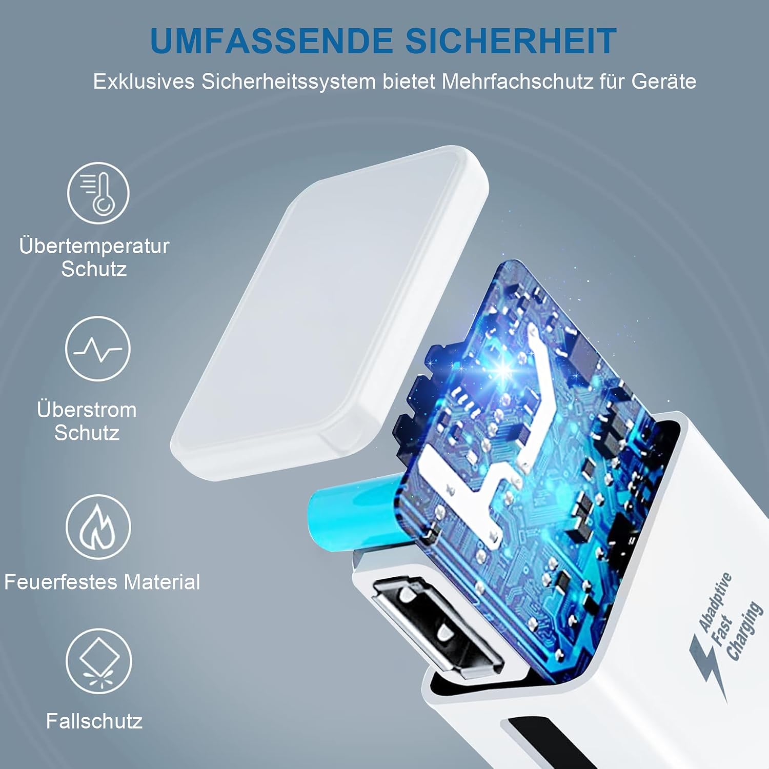 Thumbnail 4 de Chargeur Type C 2-pack rapide Samsung Galaxy