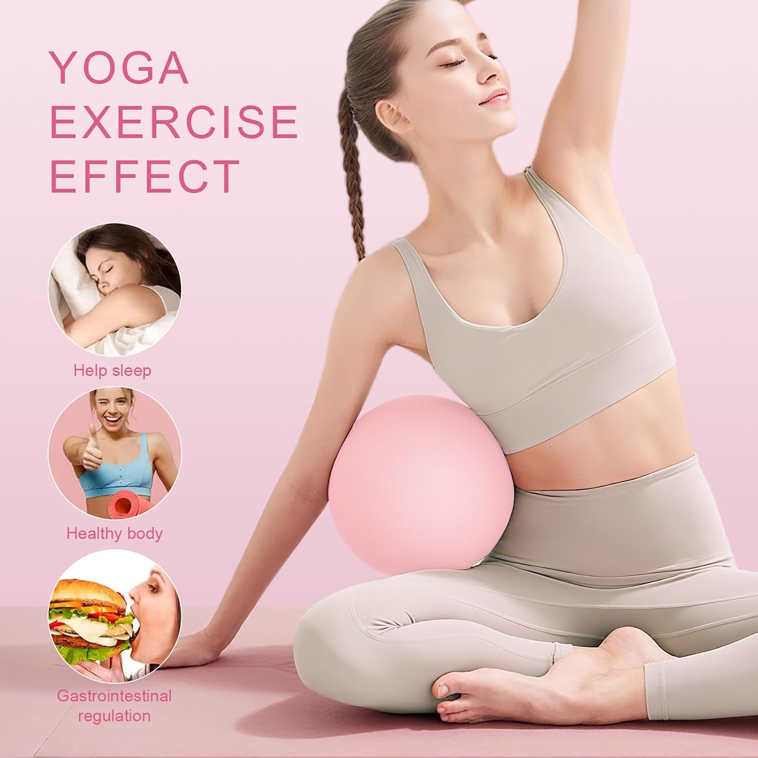 Detalle 2 de flintronic Pilates Ballon 25 cm 🧘