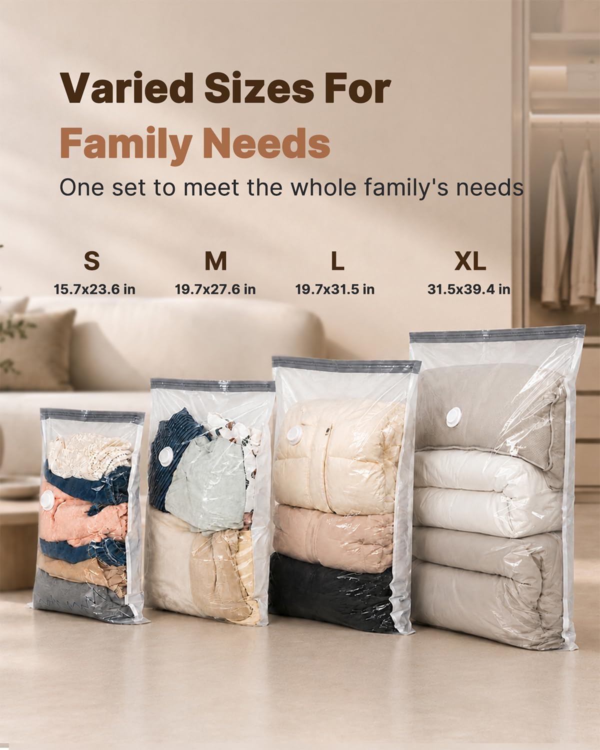 Thumbnail 2 de Vacbird Vacuum Seal Bags 20 Pack, 4000Pa