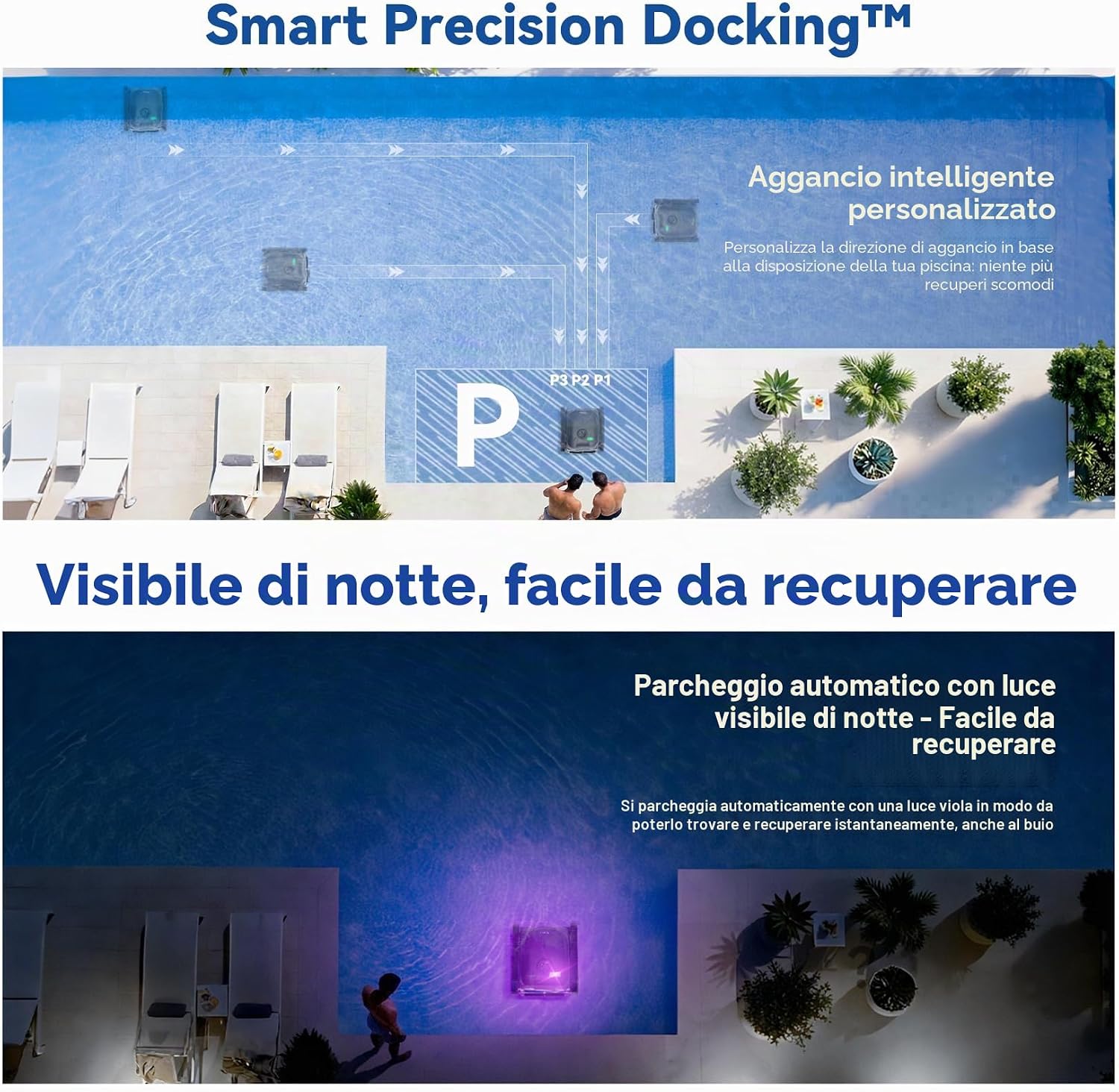 Thumbnail 6 de Pondee X5 Robot Piscina Senza Fili: triplo motore brushless, navigazione intelligente e autonomia di 180 minuti