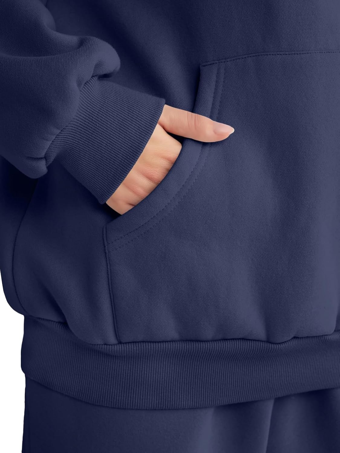 Thumbnail 5 de AUTOMET Womens 2 Piece Lounge Hoodie Sweatsuit Set (Plus Size)