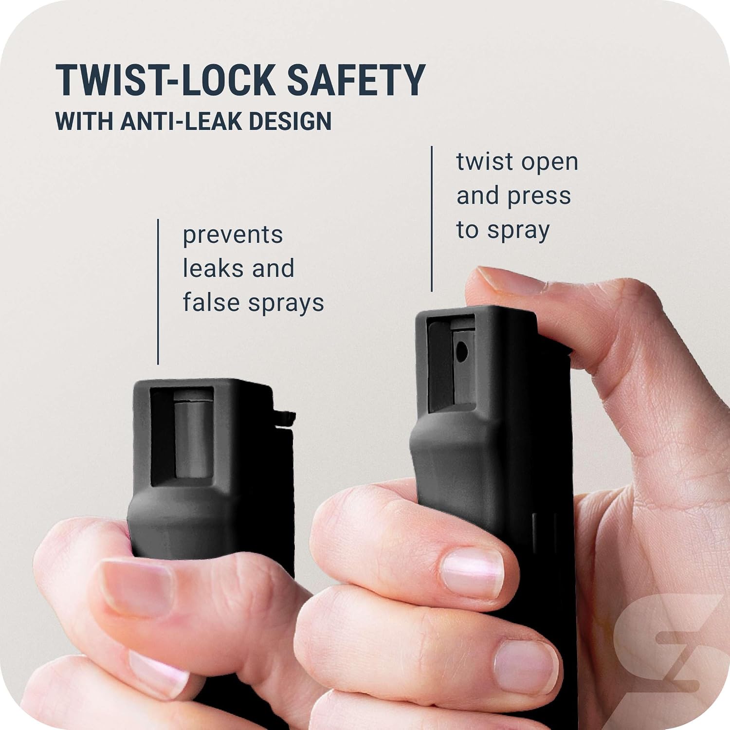 Thumbnail 6 de SABRE Pepper Spray with Quick Release Keychain for Self Defense – Maximum Police Strength OC Spray with UV Marking Dye