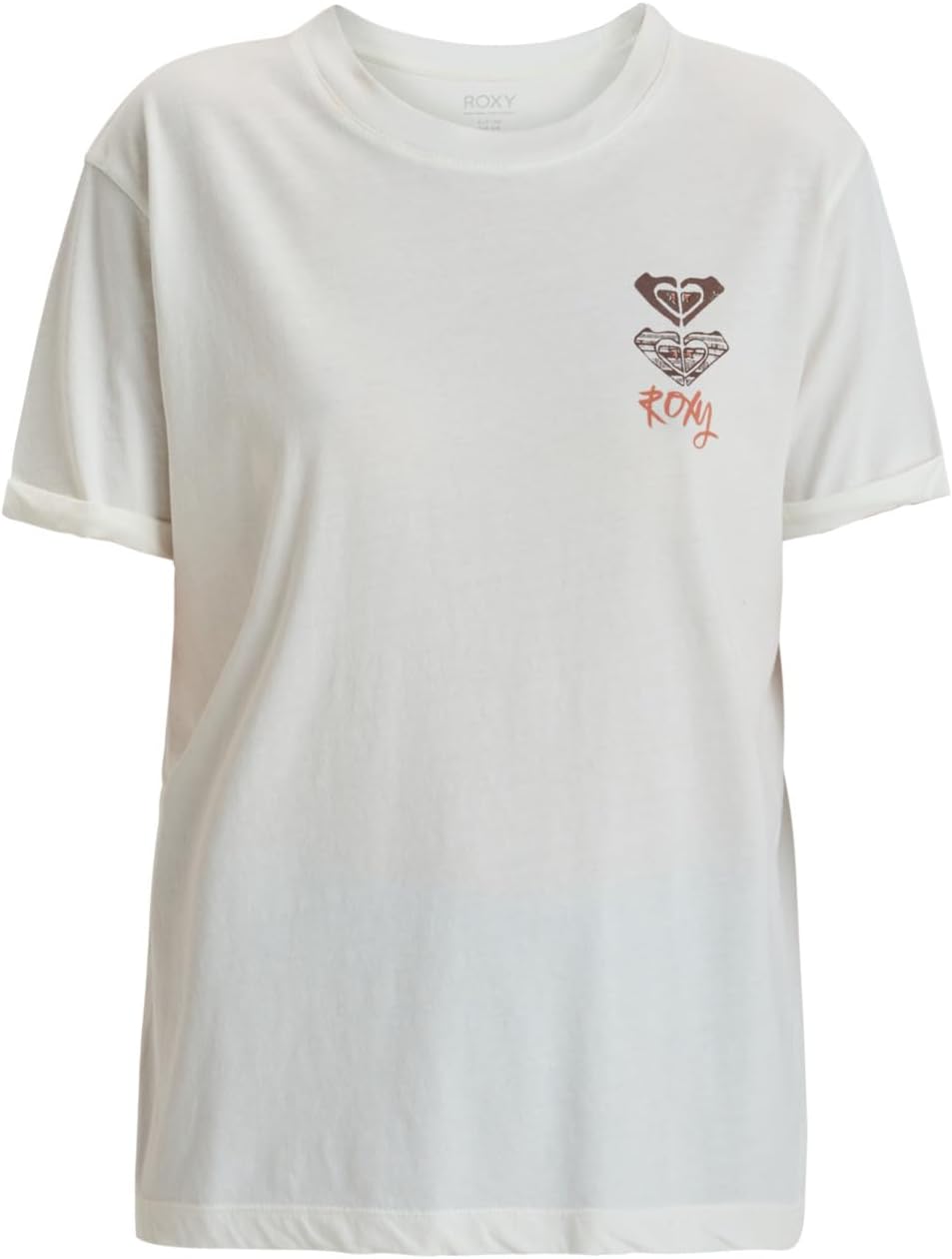 Detalle de Roxy Noon Ocean T-Shirt Femme (Lot de 1) — T-shirt à enfiler pour un quotidien simple et décontracté