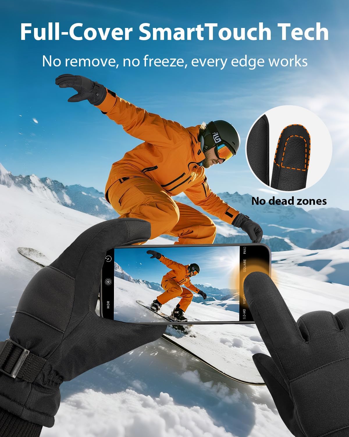 Thumbnail 3 de Pixel Panda Winter Gloves with 3M Thinsulate