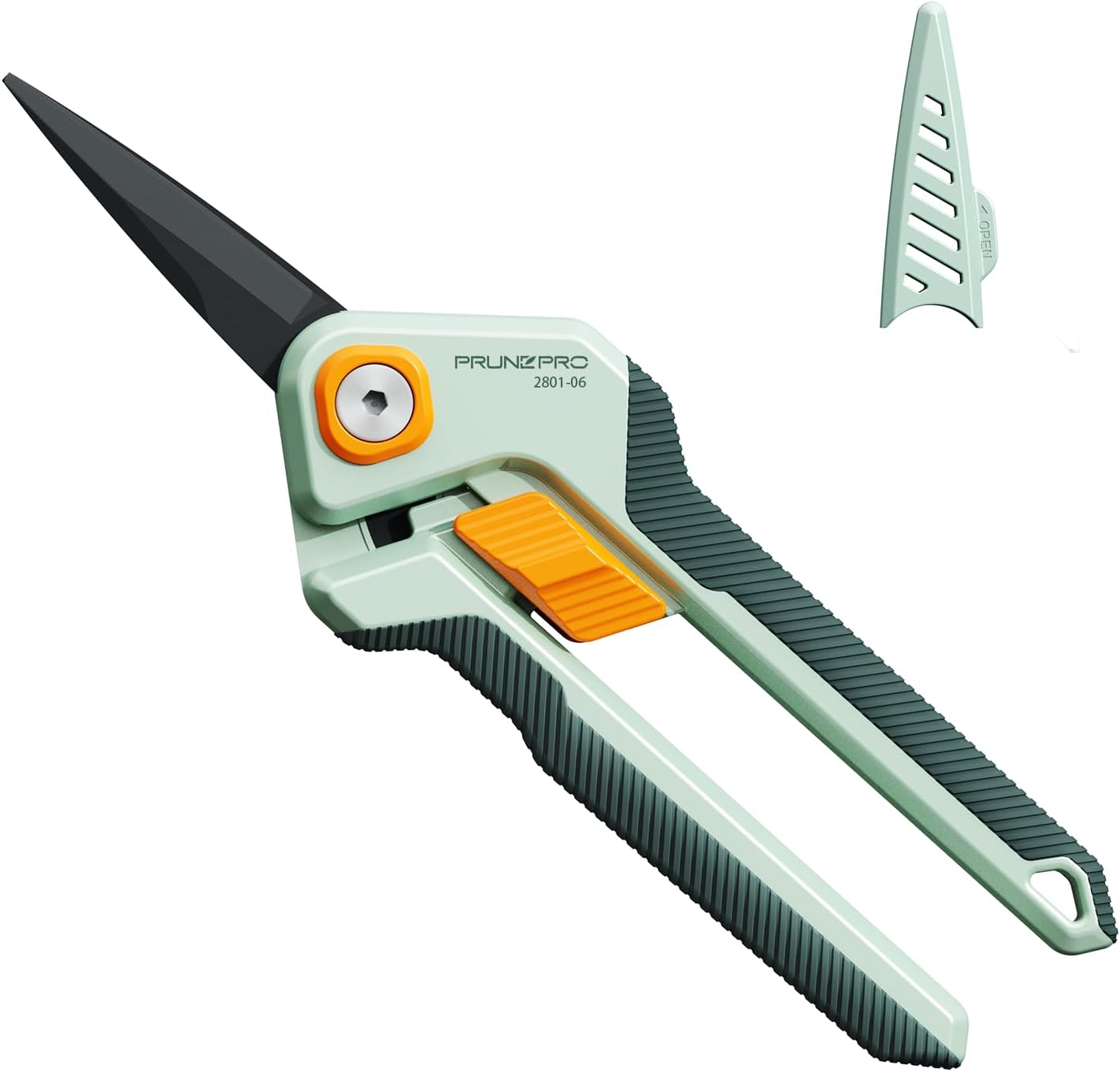Detalle de PrunePro PP-2801-06 Bypass Pruning Shears with Teflon-Coated Steel Blades