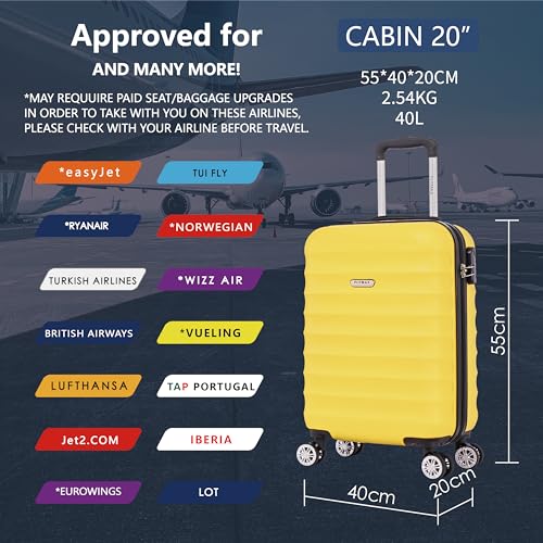 Detalle 2 de FLYMAX 55x40x20 Ryanair Cabin Bag: Lightweight 40L Carry-On for Everyday Travel