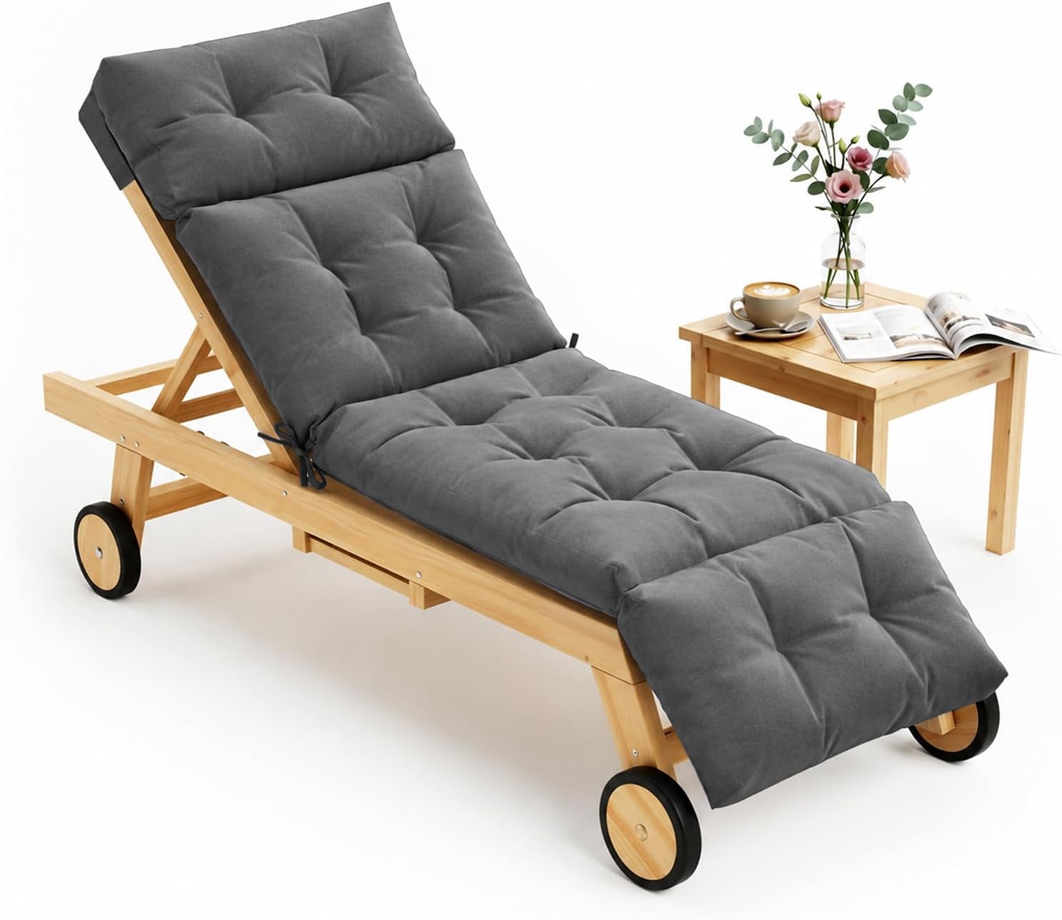 Detalle de Aoxun chaise lounge cushions