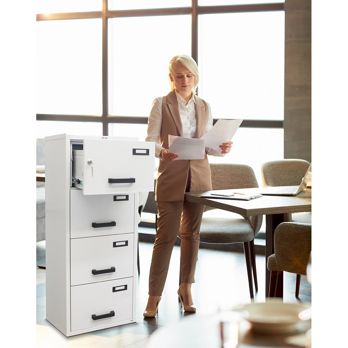 Thumbnail 1 de Btv Archivador Ignífugo Ignis 4 — capacidad 20 L