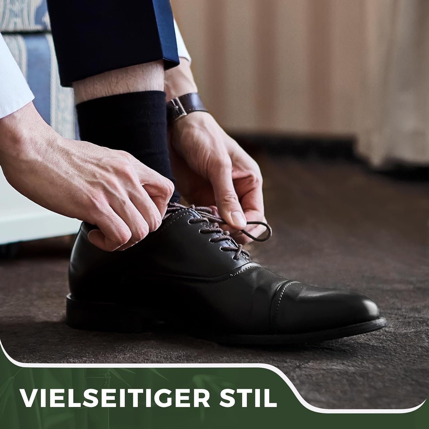 Detalle 2 de FALARY Bambus-Socken im 6/12er Multipack für Damen & Herren – nahtlos, atmungsaktiv & anti-Blasen