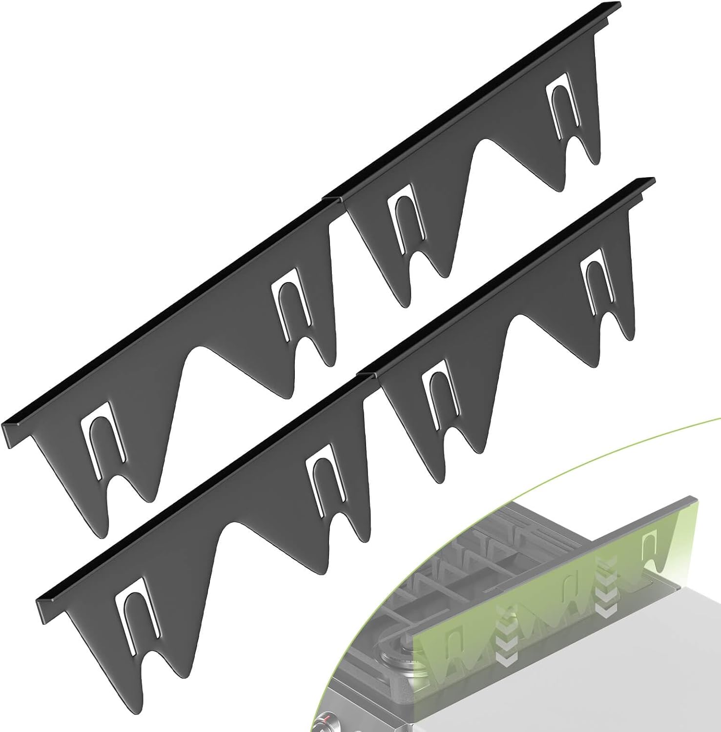 Detalle de Stove Gap Covers, Stainless Steel