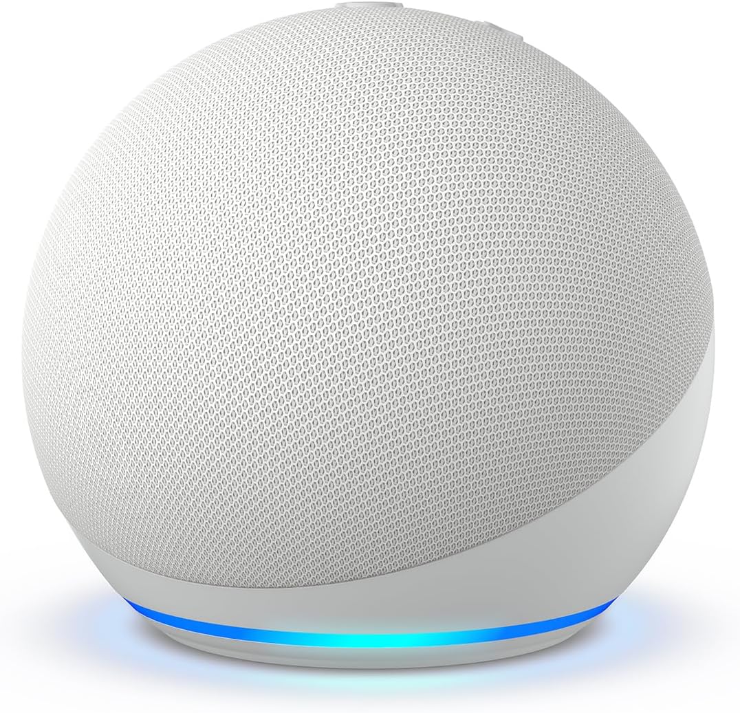 Thumbnail 1 de Echo Dot (Newest gen) | Glacier White with Alexa+ Early Access