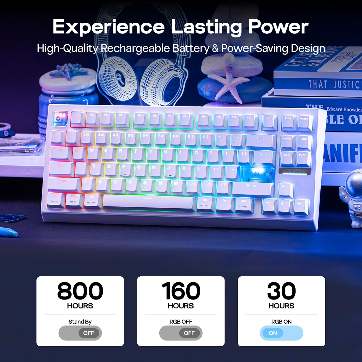 Thumbnail 4 de EPOMAKER G84 HE Wireless Gaming Keyboard: Hall Effect, 8K Polling and 8000mAh Battery