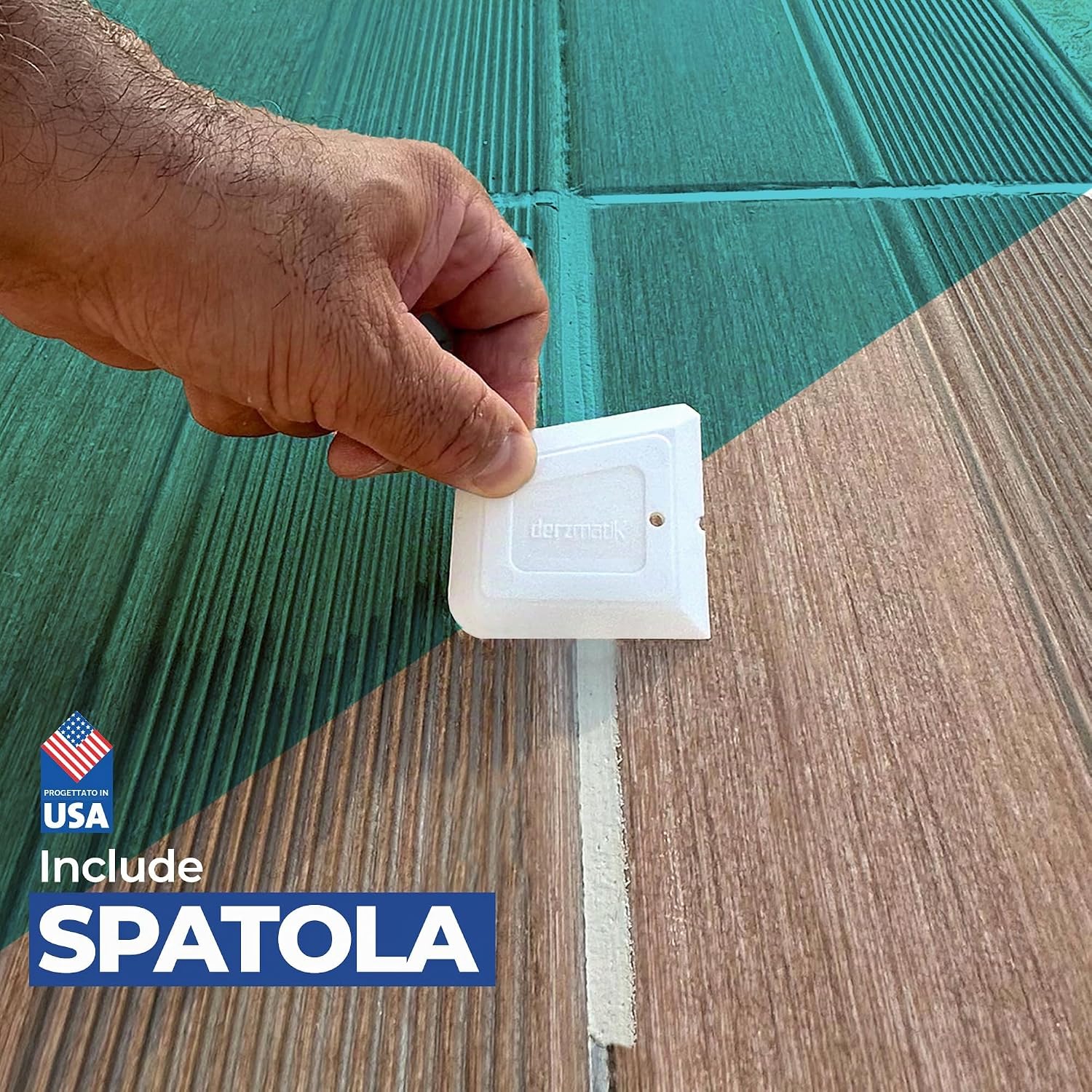 Thumbnail 3 de Riparazione Fughe Piastrelle Esterni Pronto all’Uso con Raschietto – 400 g, Colore Sabbia