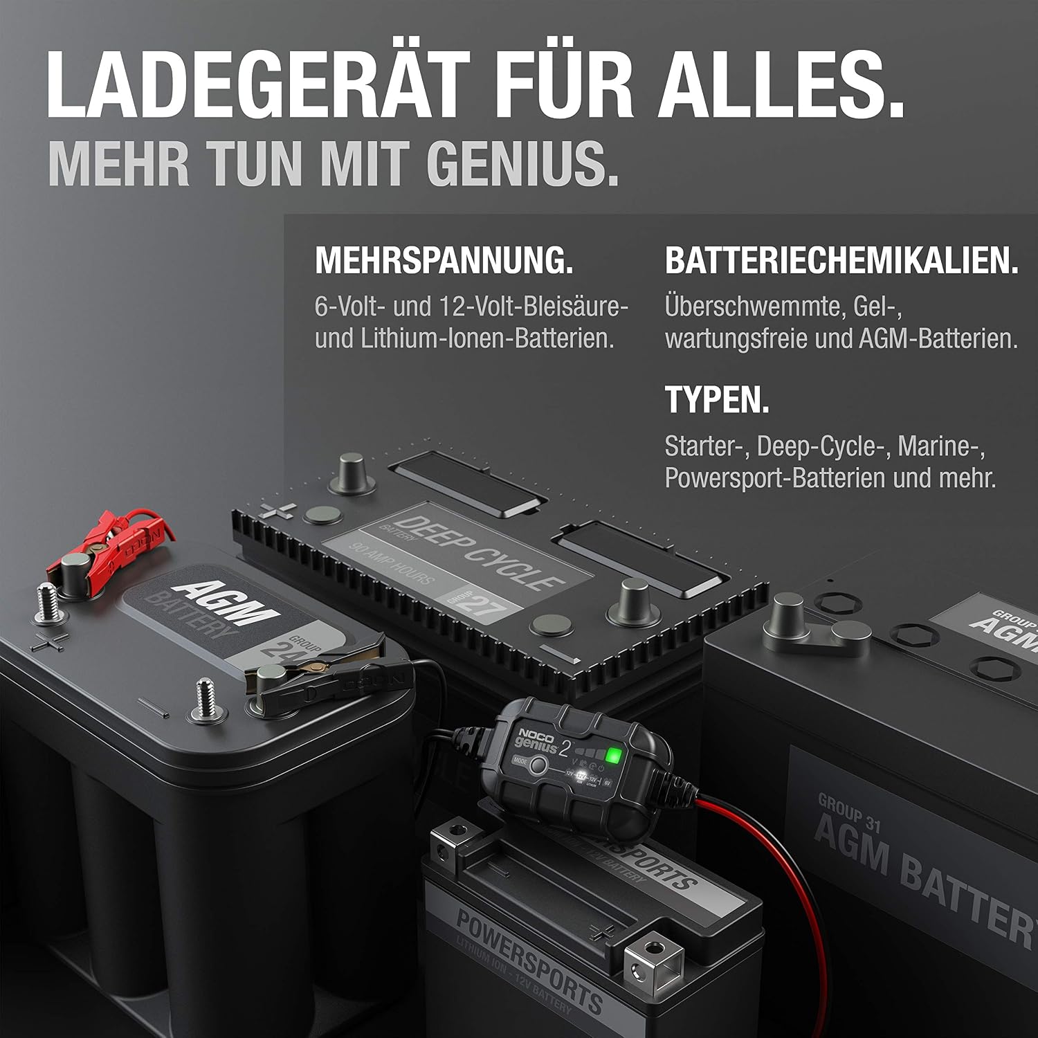 Thumbnail 4 de NOCO GENIUS2 2A Batterieladegerät