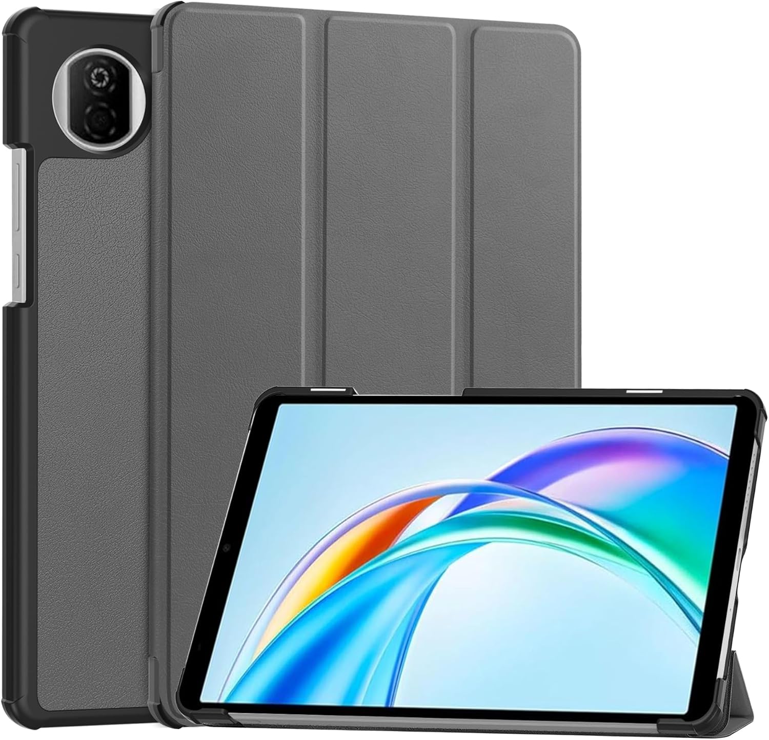 Detalle de idudao Case for Honor Pad X7: Ultra Thin Hard Back Cover in Grey