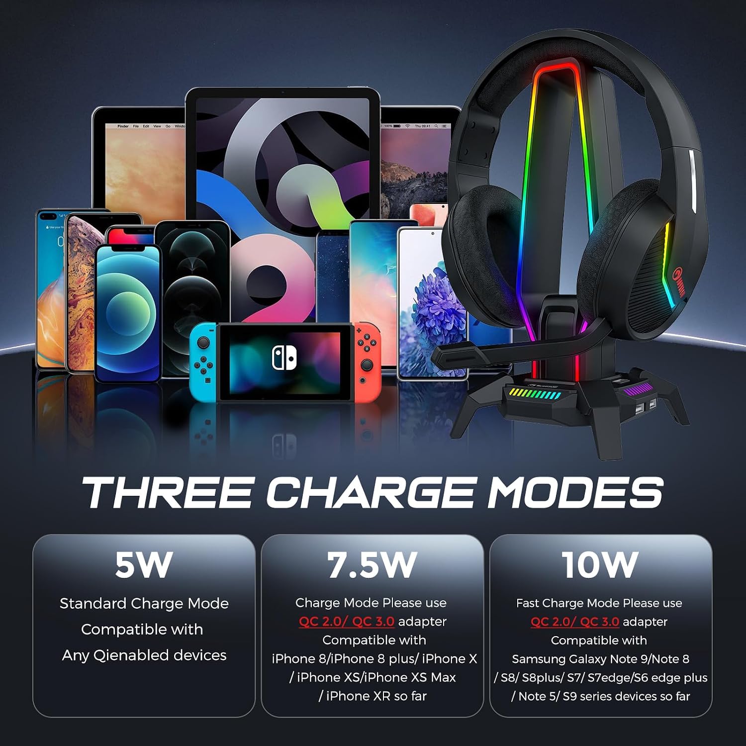 Detalle 2 de MARVO Headphone Stand