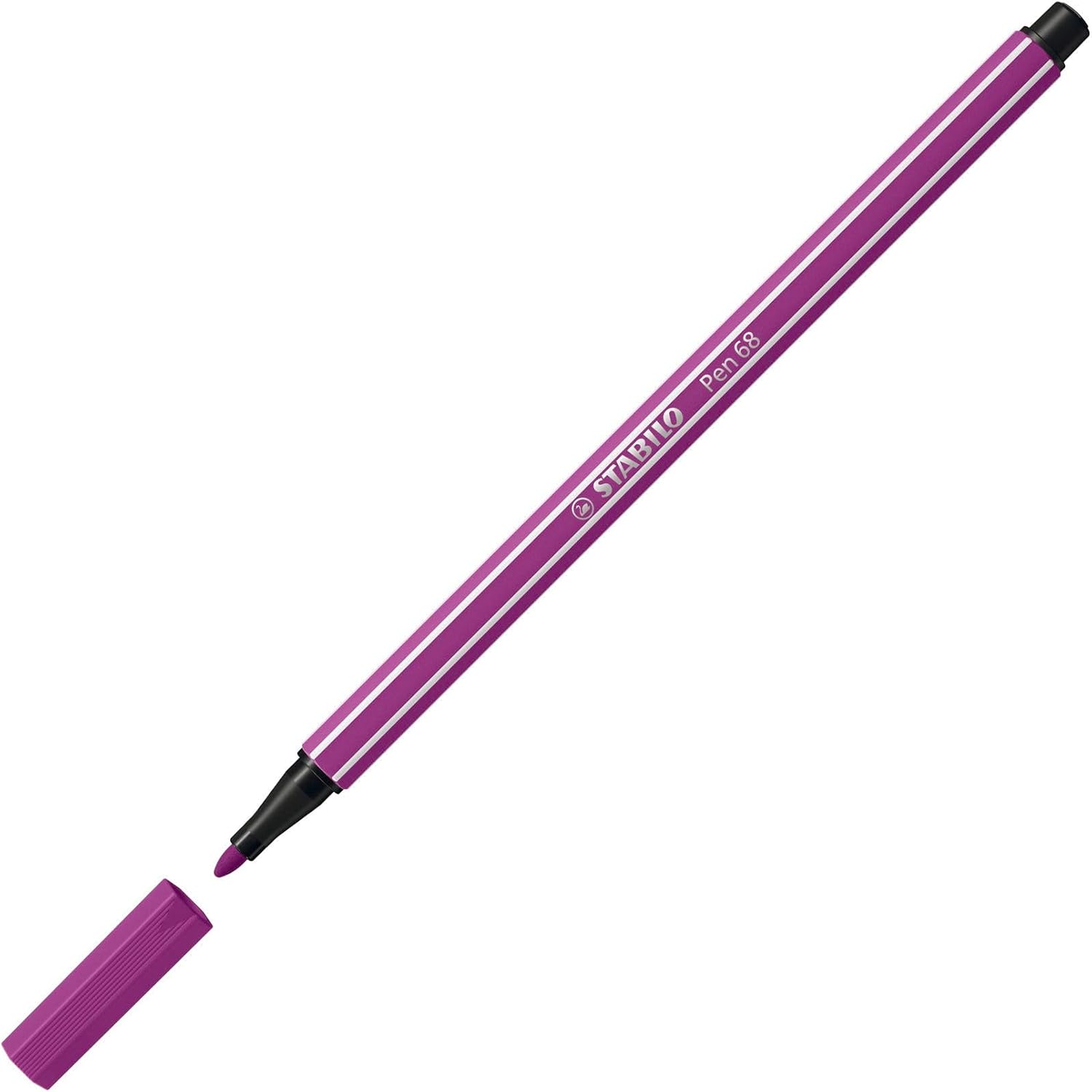 Detalle de STABILO Pen 68 – Pennarello Premium, Astuccio da 18 Colori assortiti