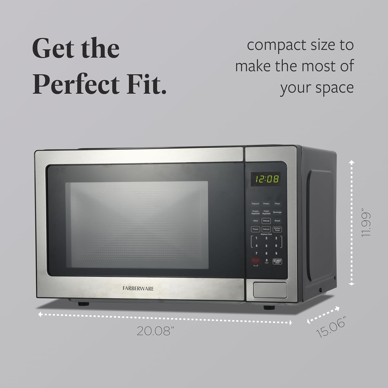 Detalle 2 de Farberware 1.1 Cu. Ft. Microwave 1000W