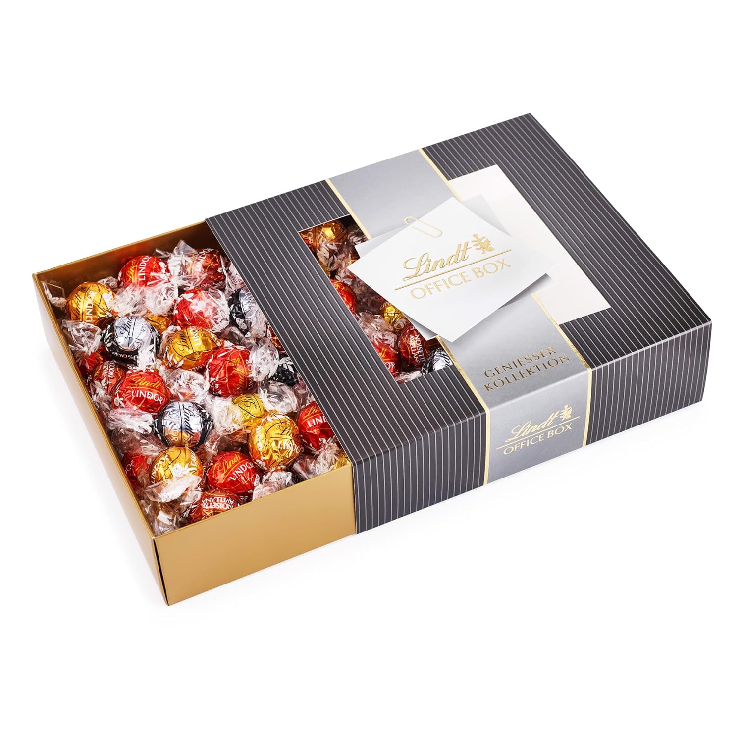 Thumbnail 1 de Lindt Lindor Home Office Box 935 g – 74 zartschmelzende Kugeln in 5 Sorten