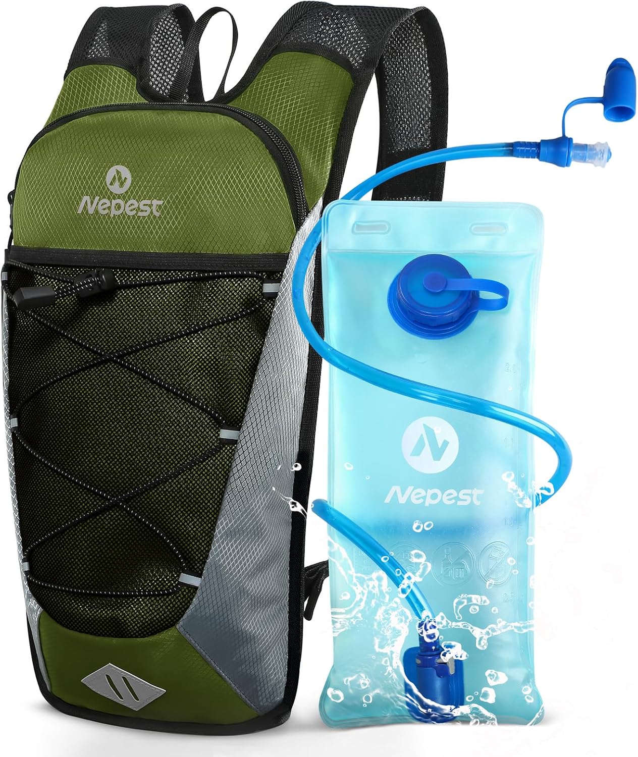 Detalle de Nepest 6L Fahrradrucksack MTB