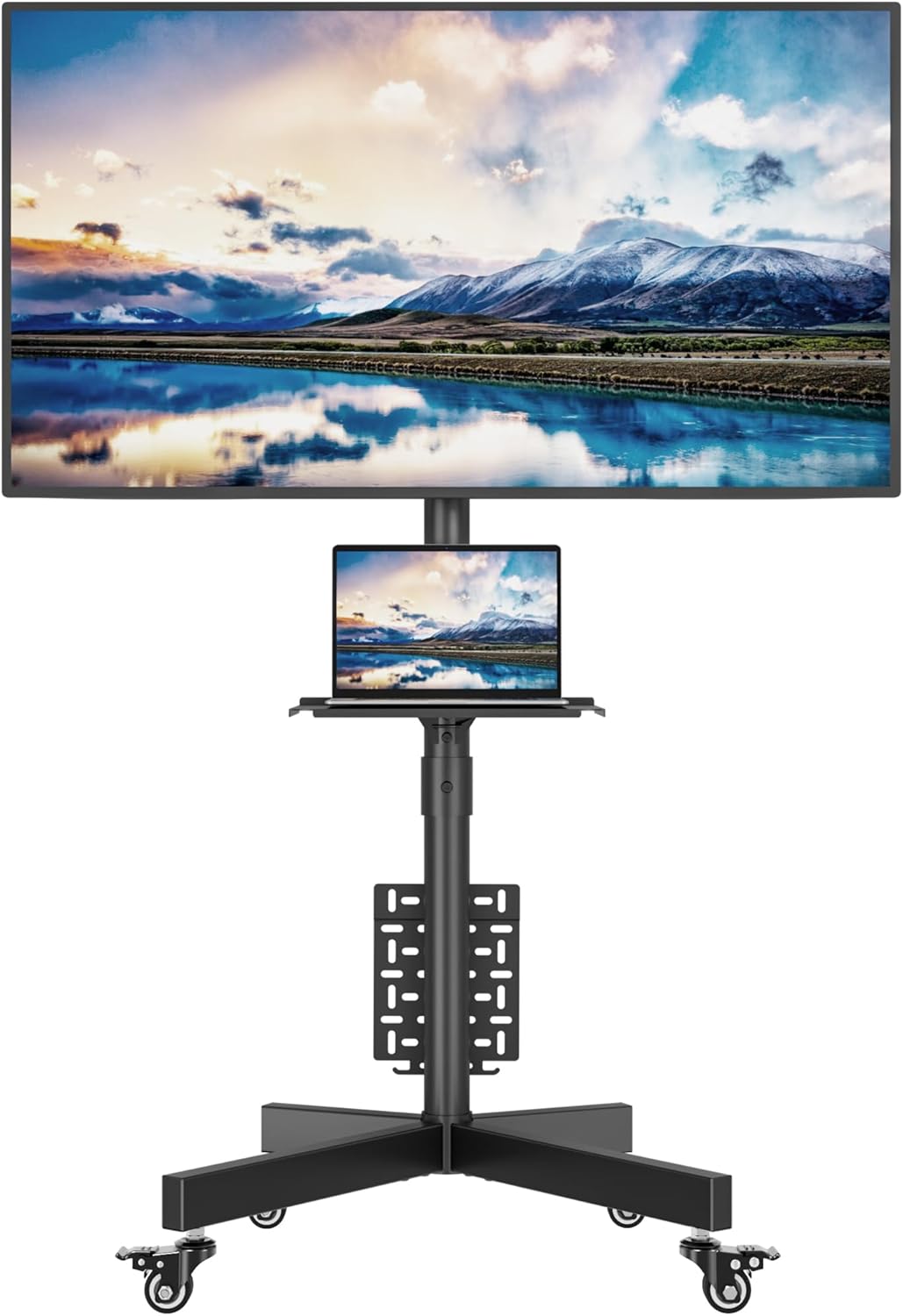 BONTEC Soporte TV Suelo con Ruedas 23–60