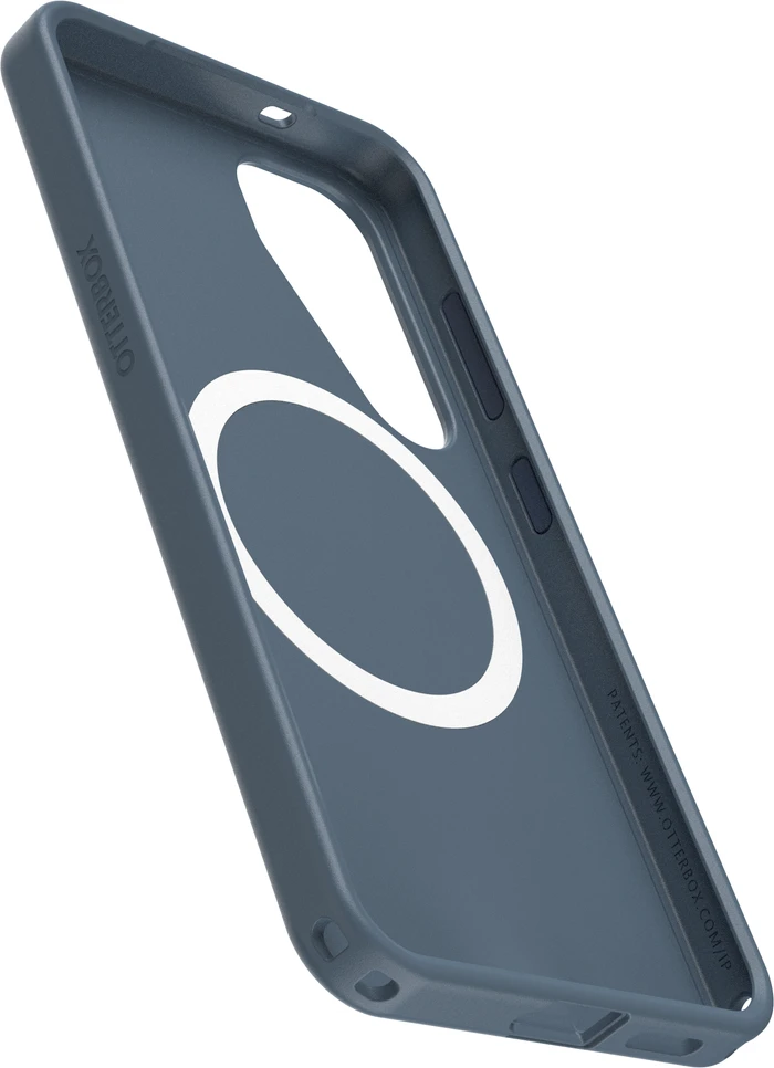Detalle 2 de OtterBox Symmetry Samsung Galaxy S25 Backcover Blau – schlank, magnetisch geladen