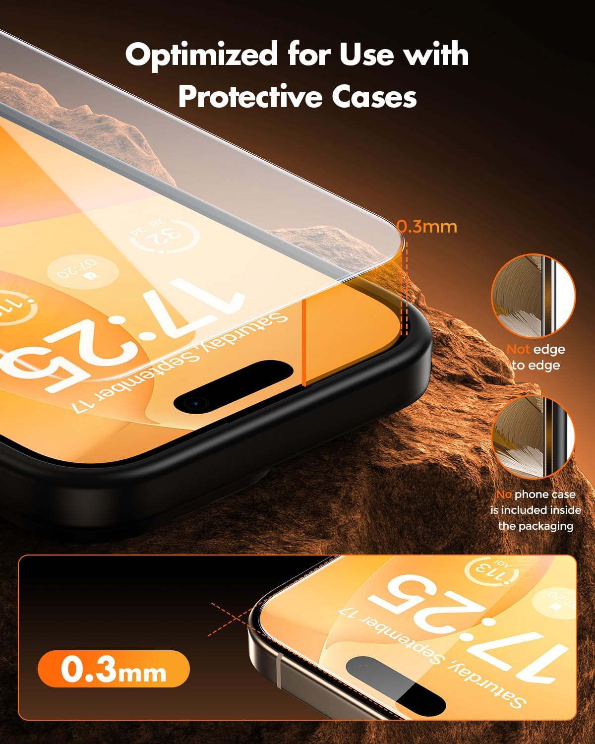 Thumbnail 4 de UNBREAKcable iPhone 16 Plus Screen Protector