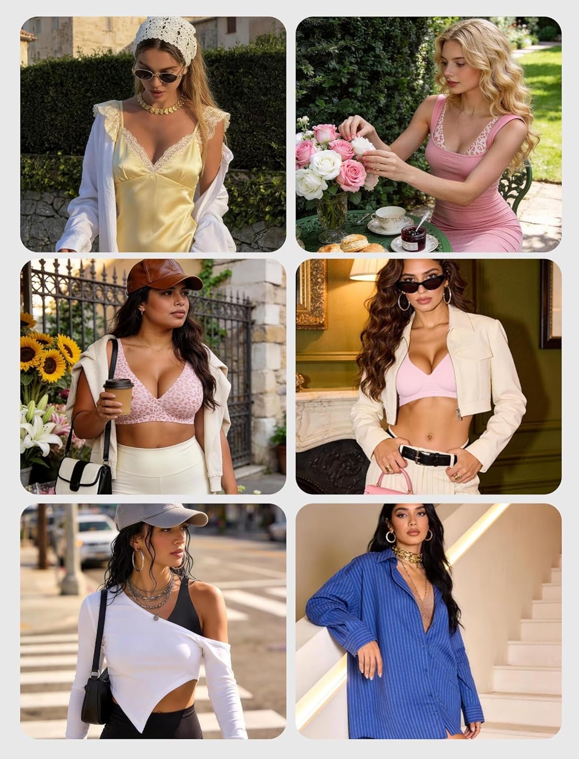 Thumbnail 4 de Vertvie Jelly Wireless Push Up Plunge Seamless T-Shirt Bra (No Underwire)