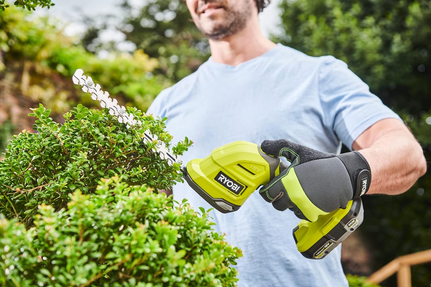 Detalle de Ryobi RY18GSA-0 18V Cordless trimmer blades