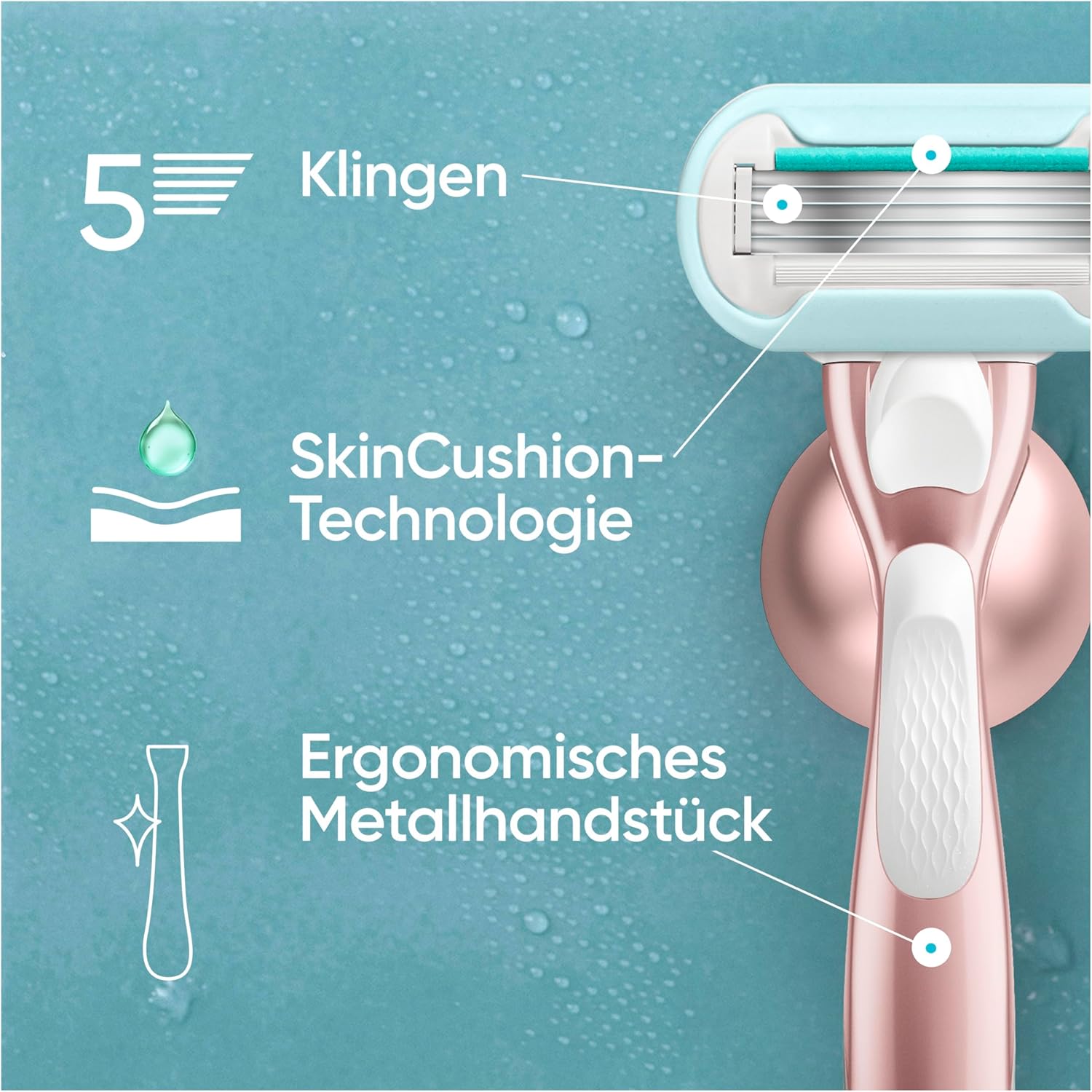 Thumbnail 2 de Gillette Venus Pro Smooth Sensitive 10 Ersatzklingen