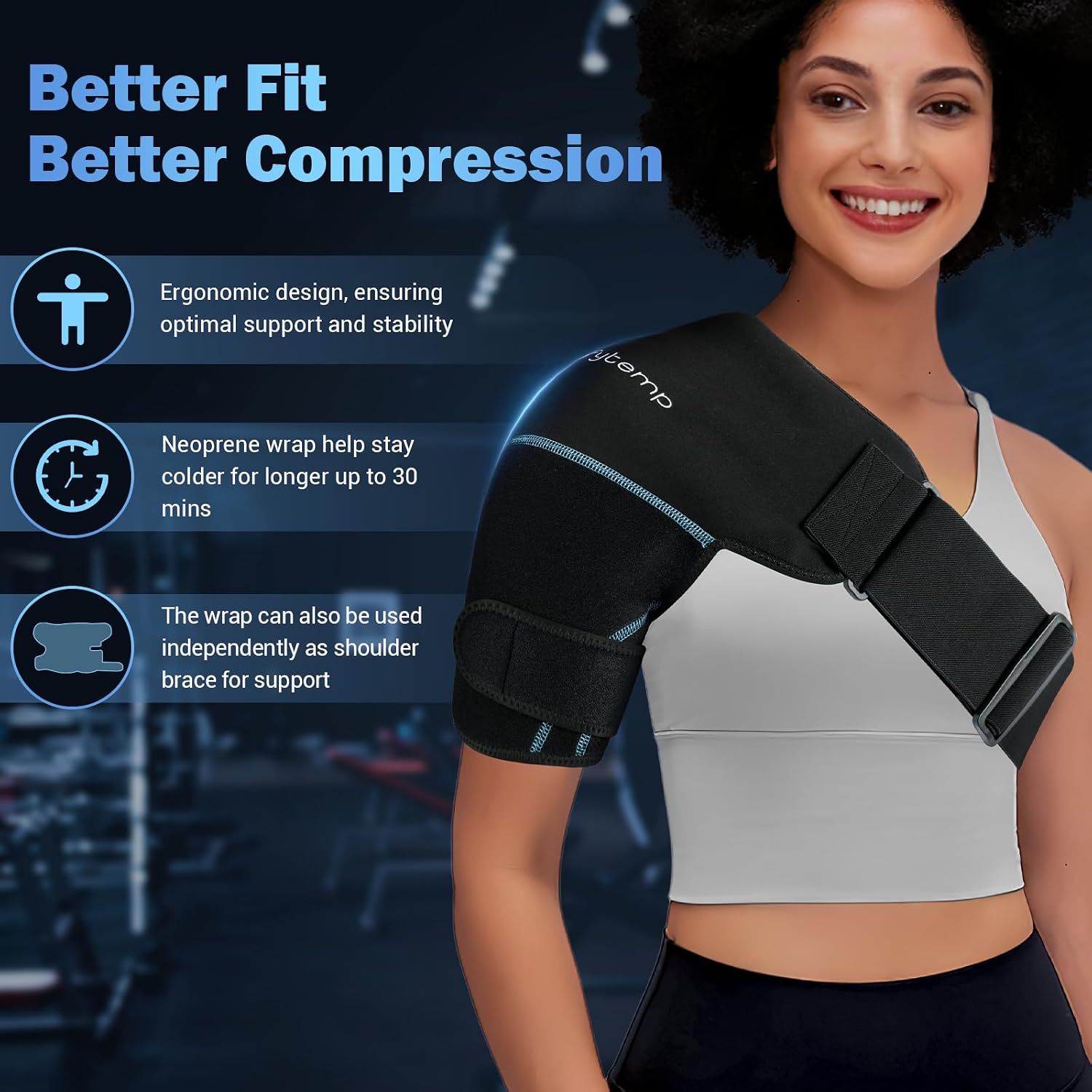 Detalle 2 de Comfytemp Shoulder Ice Pack Wrap