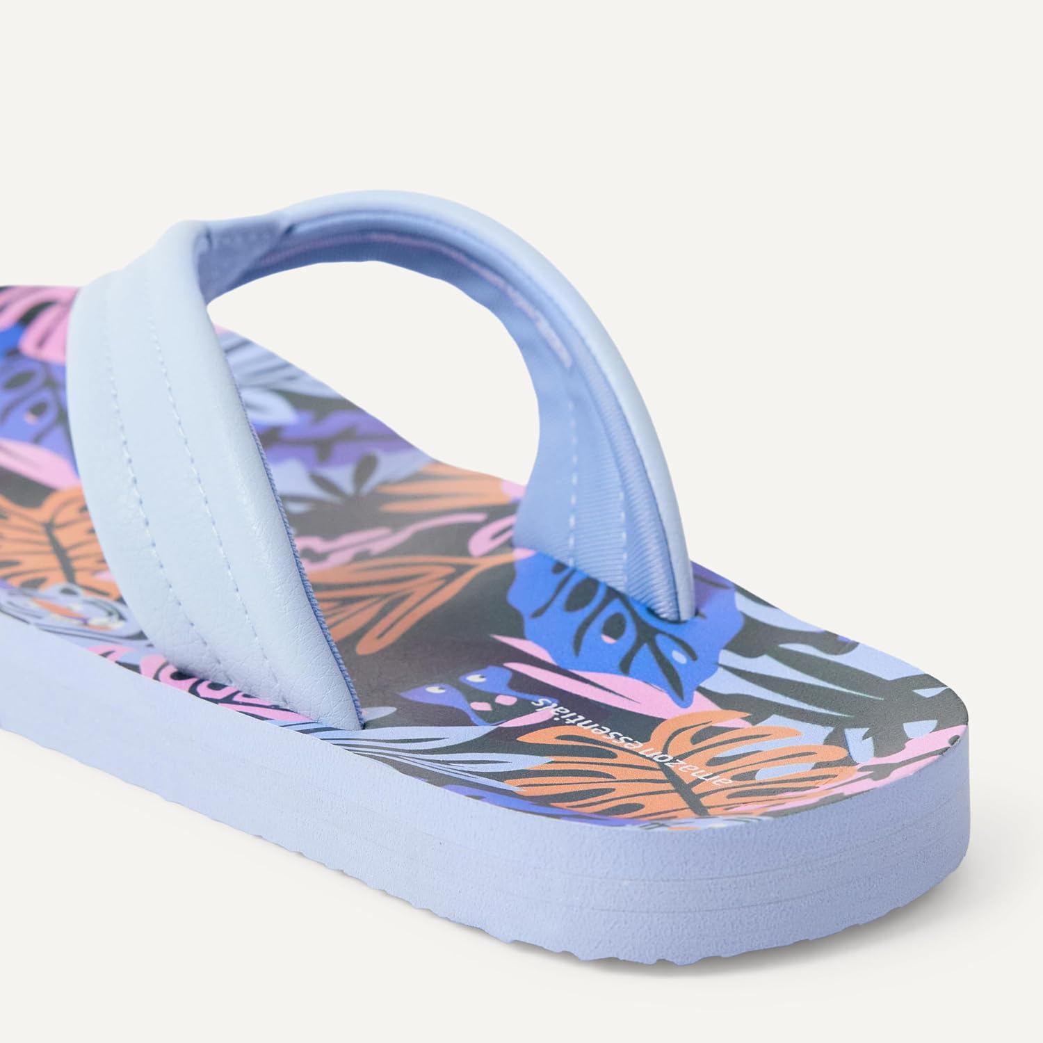 Detalle de Amazon Essentials Unisex Kinder Flip-Flop mit Zehentrenner – komfortable Sommer-Gummisohlen